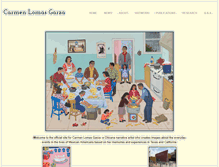 Tablet Screenshot of carmenlomasgarza.com